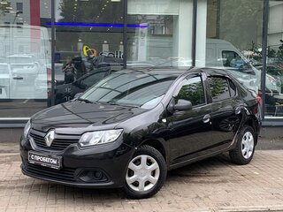 2018 Renault Logan II, чёрный, 525000 рублей, вид 1