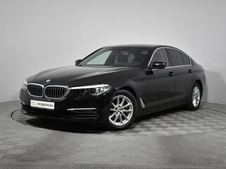 2020 BMW 5 серии 520d xDrive VII (G30/G31), чёрный, 2809000 рублей, вид 1