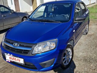 2017 Lada (ВАЗ) Granta I, синий, 670000 рублей, вид 1