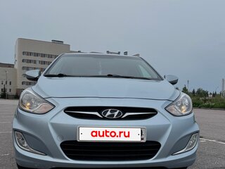 2012 Hyundai Solaris I, серый, 790000 рублей, вид 1