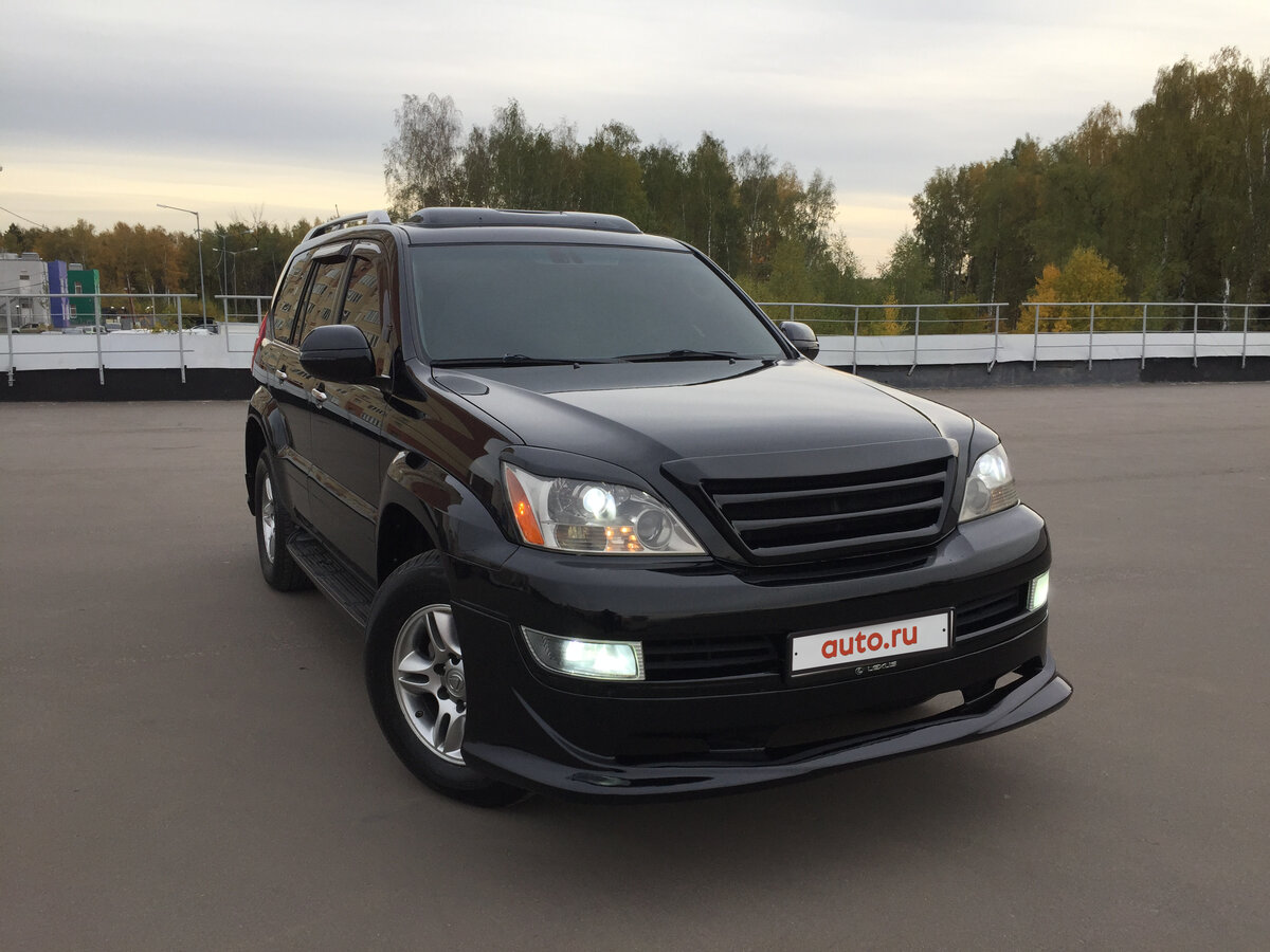 Лексус gx470 черный