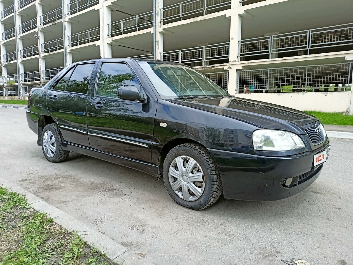 Разболтовка чери амулет 2007