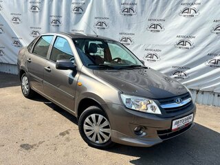 2014 Lada (ВАЗ) Granta I, коричневый, 439000 рублей, вид 1
