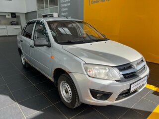 2014 Lada (ВАЗ) Granta I, серебристый, 251000 рублей, вид 1