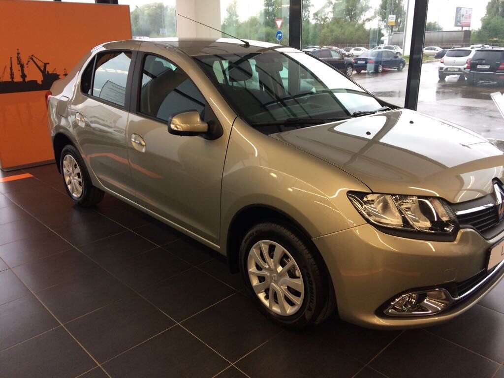 Купить новый Renault Logan II Рестайлинг 1.6 AT (102 л.с.) бензин автомат в Моск