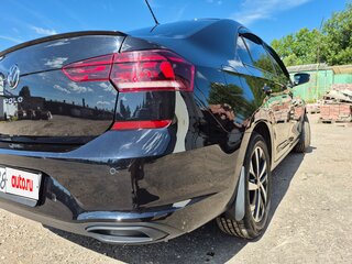 2021 Volkswagen Polo VI, чёрный, 1710000 рублей, вид 1