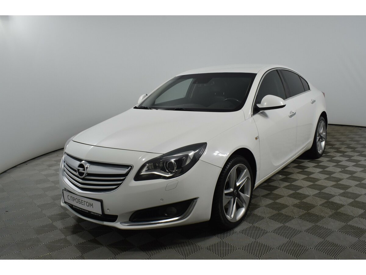 Opel Insignia 2014 белая