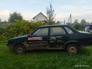 2001 Lada (ВАЗ) 21099, зелёный, 45000 рублей, вид 1
