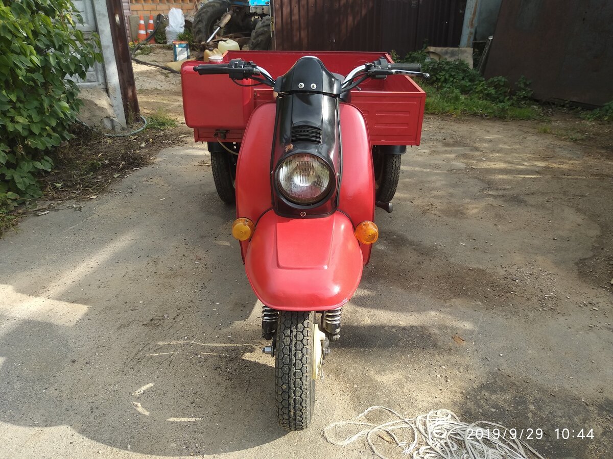 Грузовой мотороллер ТМЗ 5 403 03ко