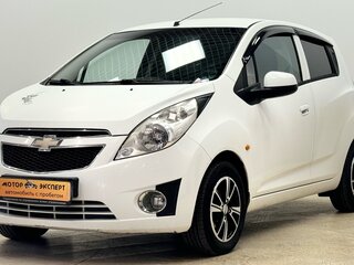 2012 Chevrolet Spark III, белый, 499000 рублей, вид 1