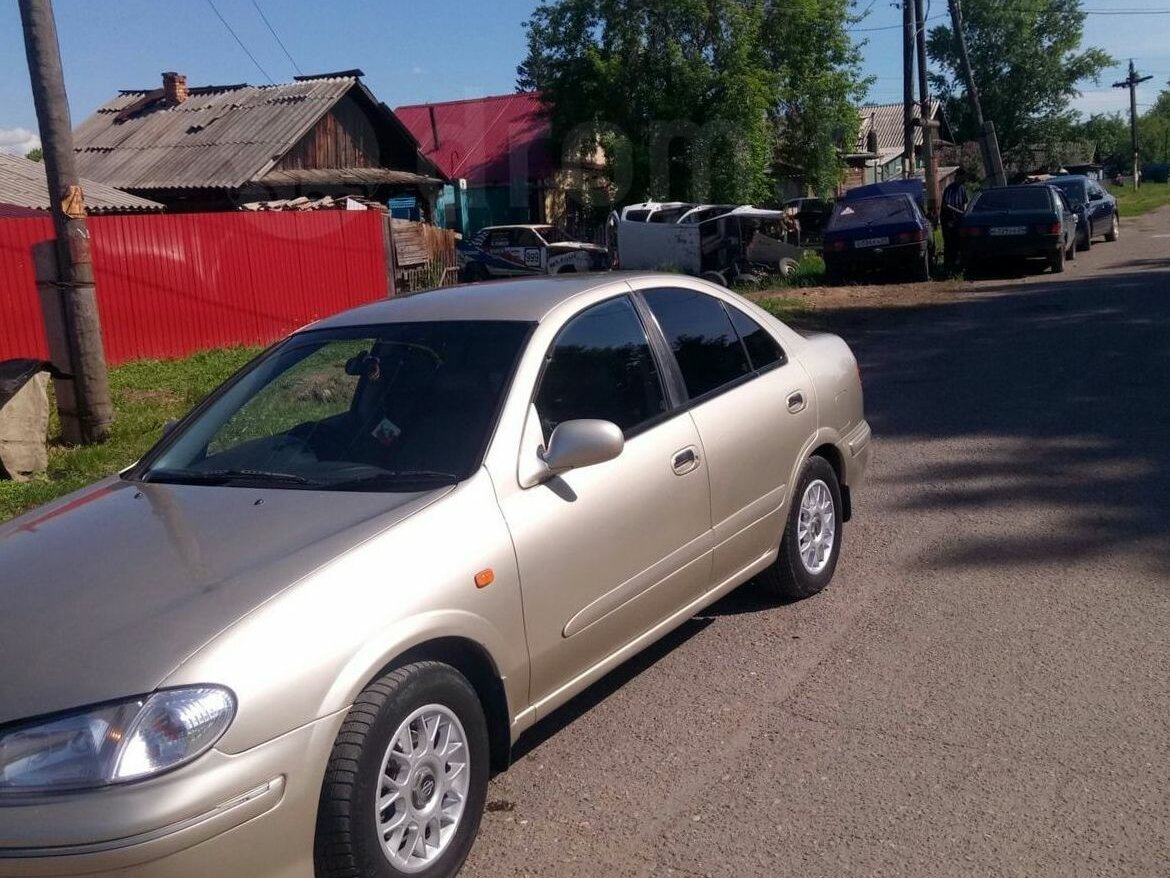 Ниссан 2001 года фото Купить б/у Nissan Bluebird XI (U14) 1.8 AT (125 л.с.) бензин автомат в Магадане: