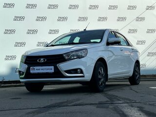 2021 Lada (ВАЗ) Vesta I, белый, 910000 рублей, вид 1