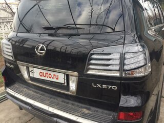 2013 Lexus LX 570 III Рестайлинг, чёрный, 7000000 рублей, вид 1