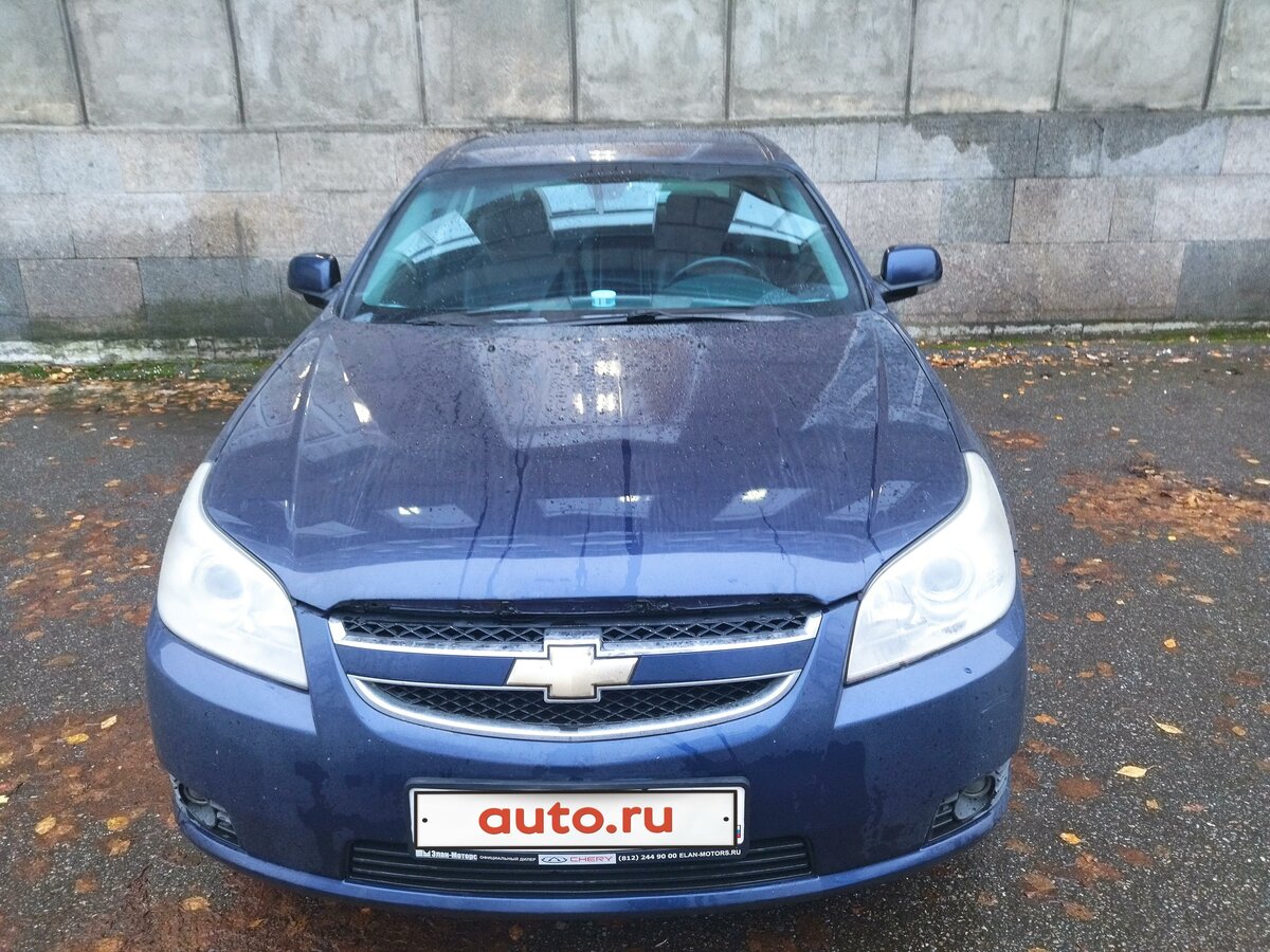 Синяя Chevrolet Epica