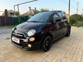 2013 Fiat 500 II, чёрный, 1250000 рублей, вид 1
