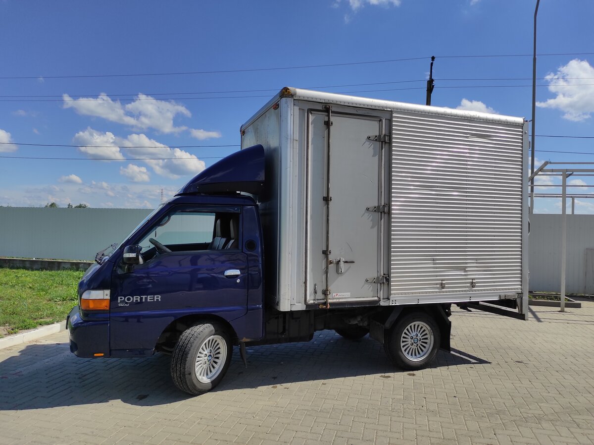 Изготовление будки на портер