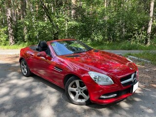 2011 Mercedes-Benz SLK-Класс 200 III (R172), красный, 1800000 рублей, вид 1