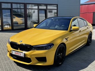 2018 BMW M5 VI (F90), жёлтый, 9200000 рублей, вид 1