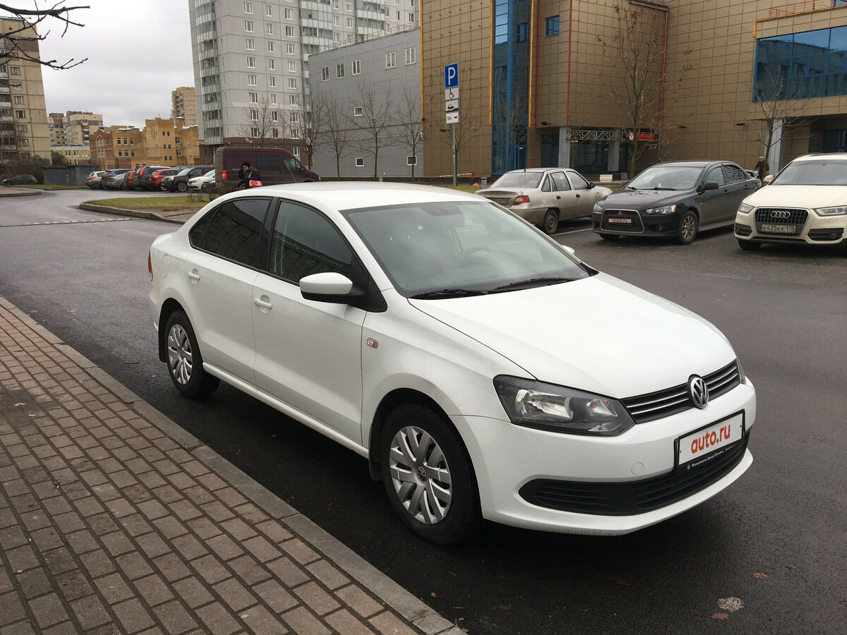 VW Polo sedan 2014