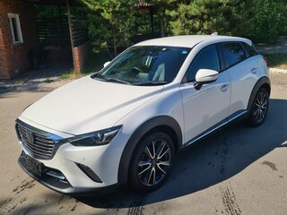 2017 Mazda CX-3 I, белый, 1650000 рублей, вид 1