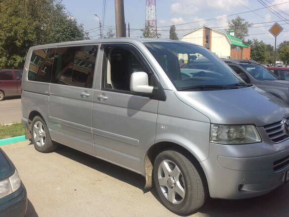 2008 Volkswagen Multivan T5, серебристый - вид 5