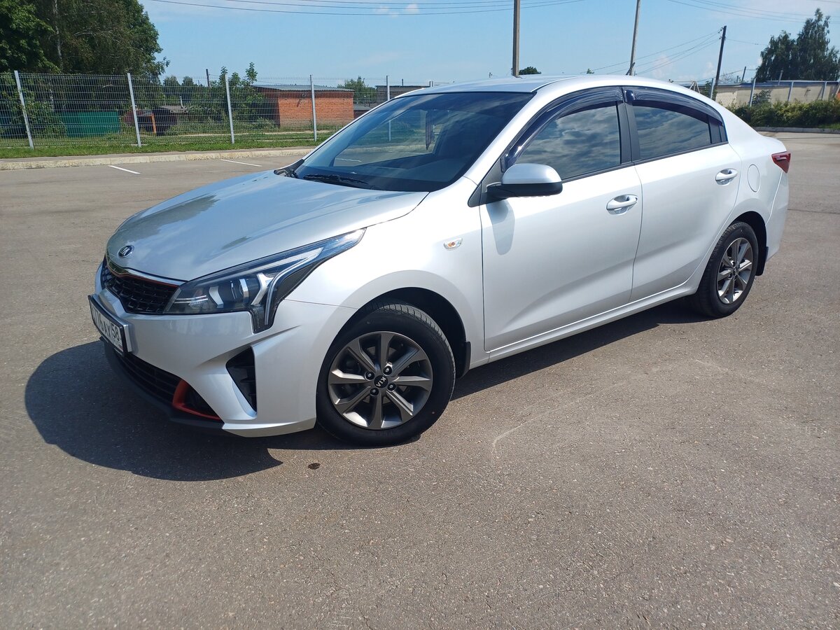 Купить б/у Kia Rio IV Рестайлинг 1.6 AT (123 л.с.) бензин автомат в ...