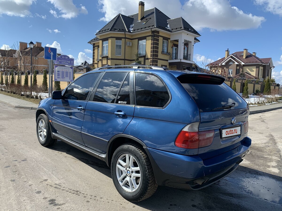 Bmw e53 синий