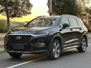 2021 Hyundai Santa Fe IV Рестайлинг, чёрный, 2100011 рублей, вид 1