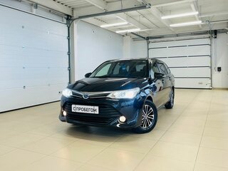 2017 Toyota Corolla Fielder XI (E160, E170, E180) Рестайлинг 1, чёрный, 1549000 рублей, вид 1