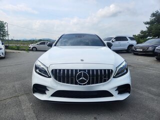 2022 Mercedes-Benz C-Класс AMG 43 AMG IV (W205) Рестайлинг, белый, 4499000 рублей, вид 1