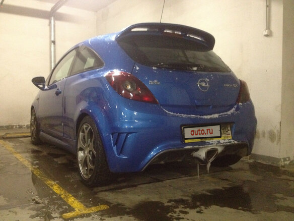 2008 Opel Corsa OPC D, синий - вид 1