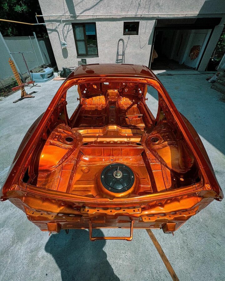 1995 Toyota Supra IV (A80), оранжевый, 6500000 рублей - вид 5