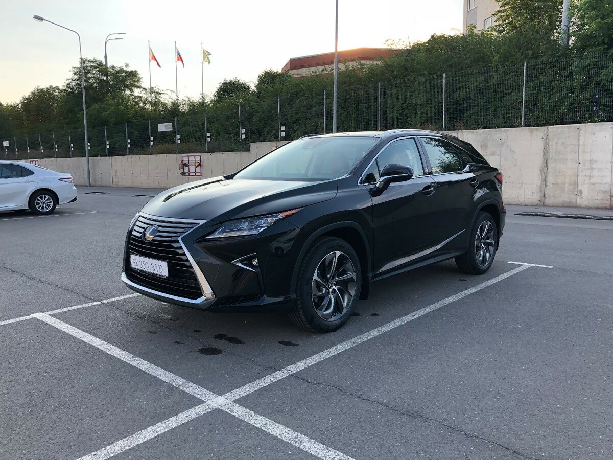 Лексус РХ 350 черный