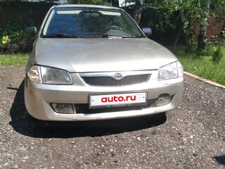 1999 Mazda 323 VI (BJ), золотистый, 95000 рублей, вид 1