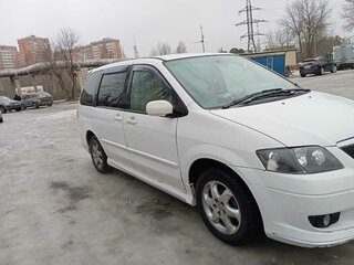 2001 Mazda MPV II (LW), белый, 490000 рублей, вид 1