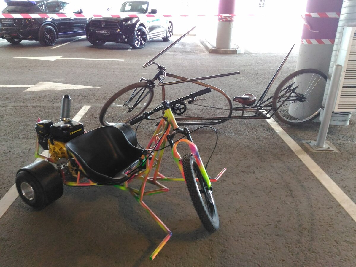 Дрифт трайк BMX