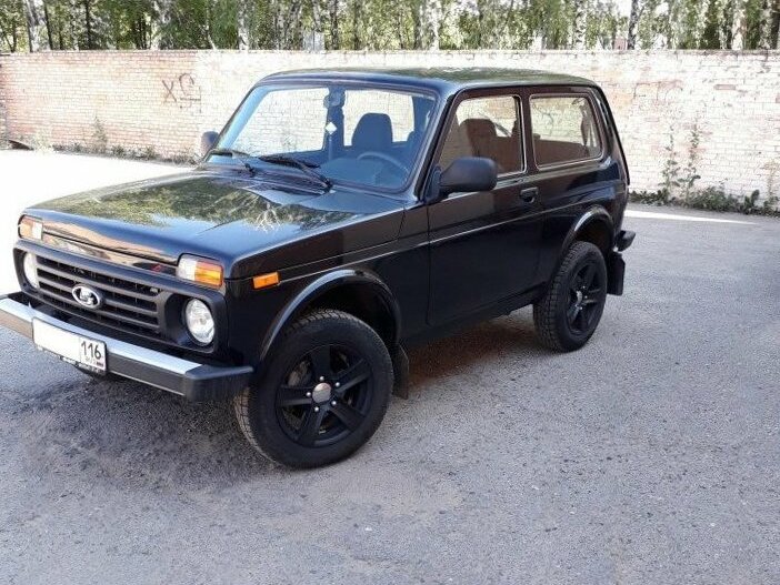 Lada 2121 4x4 черный