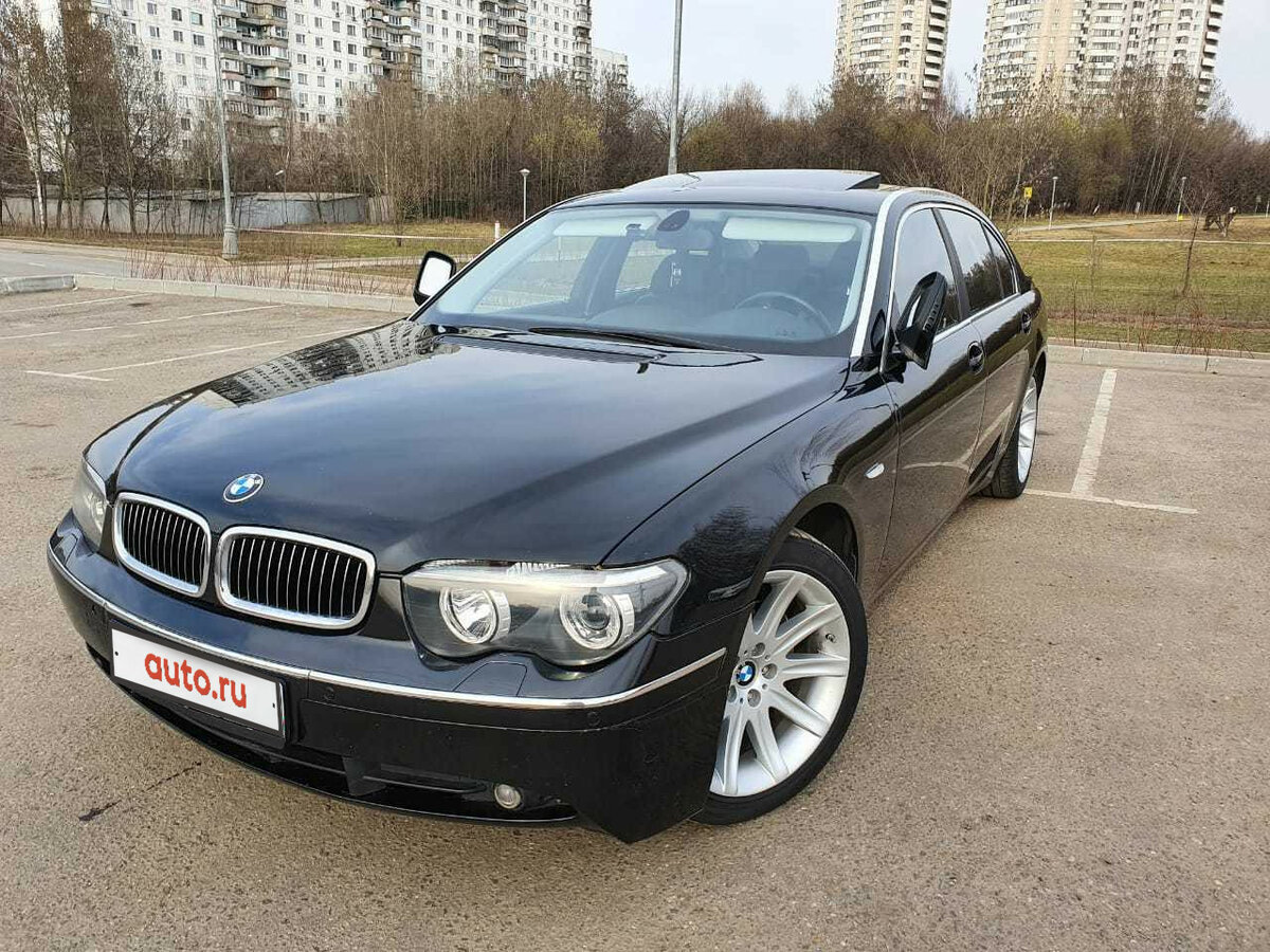 Купить б/у BMW 7 серия IV (E65/E66) 745Li 4.4 AT (333 л.с