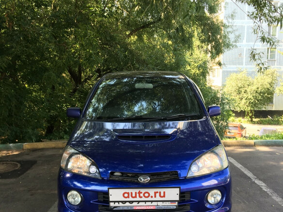 2003 Daihatsu YRV I Рестайлинг, синий - вид 1