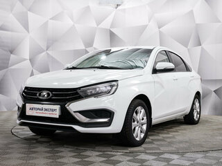 2023 Lada (ВАЗ) Vesta I Рестайлинг (NG), белый, 950000 рублей, вид 1