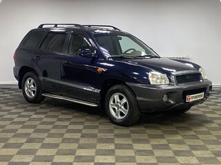 2004 Hyundai Santa Fe I, синий, 425000 рублей, вид 1
