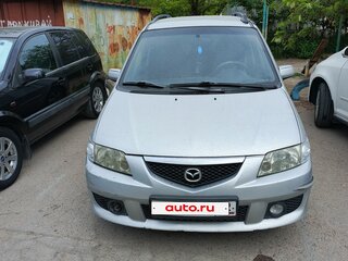 2003 Mazda Premacy I (CP), серебристый, 350000 рублей, вид 1