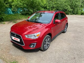 2014 Mitsubishi ASX I Рестайлинг, красный, 1500000 рублей, вид 1