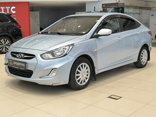 2011 Hyundai Solaris I, голубой, 699000 рублей, вид 1