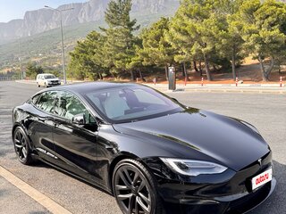 2021 Tesla Model S Plaid I Рестайлинг 2, чёрный, 8400000 рублей, вид 1