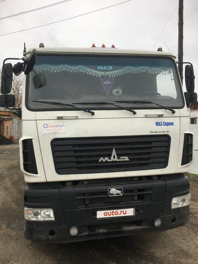 Маз 6501 размеры