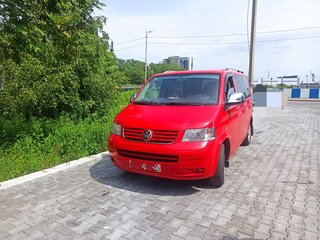 2004 Volkswagen Transporter T5, красный, 1000000 рублей, вид 1