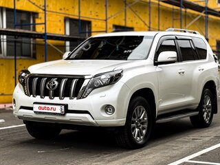 2017 Toyota Land Cruiser Prado 150 Series Рестайлинг 1, белый, 3720000 рублей, вид 1