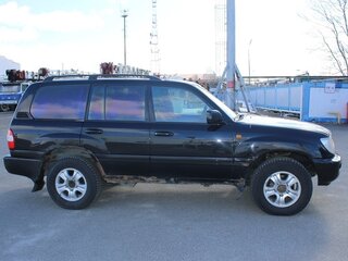 2006 Toyota Land Cruiser 100 Series Рестайлинг 2, чёрный, 729560 рублей, вид 2