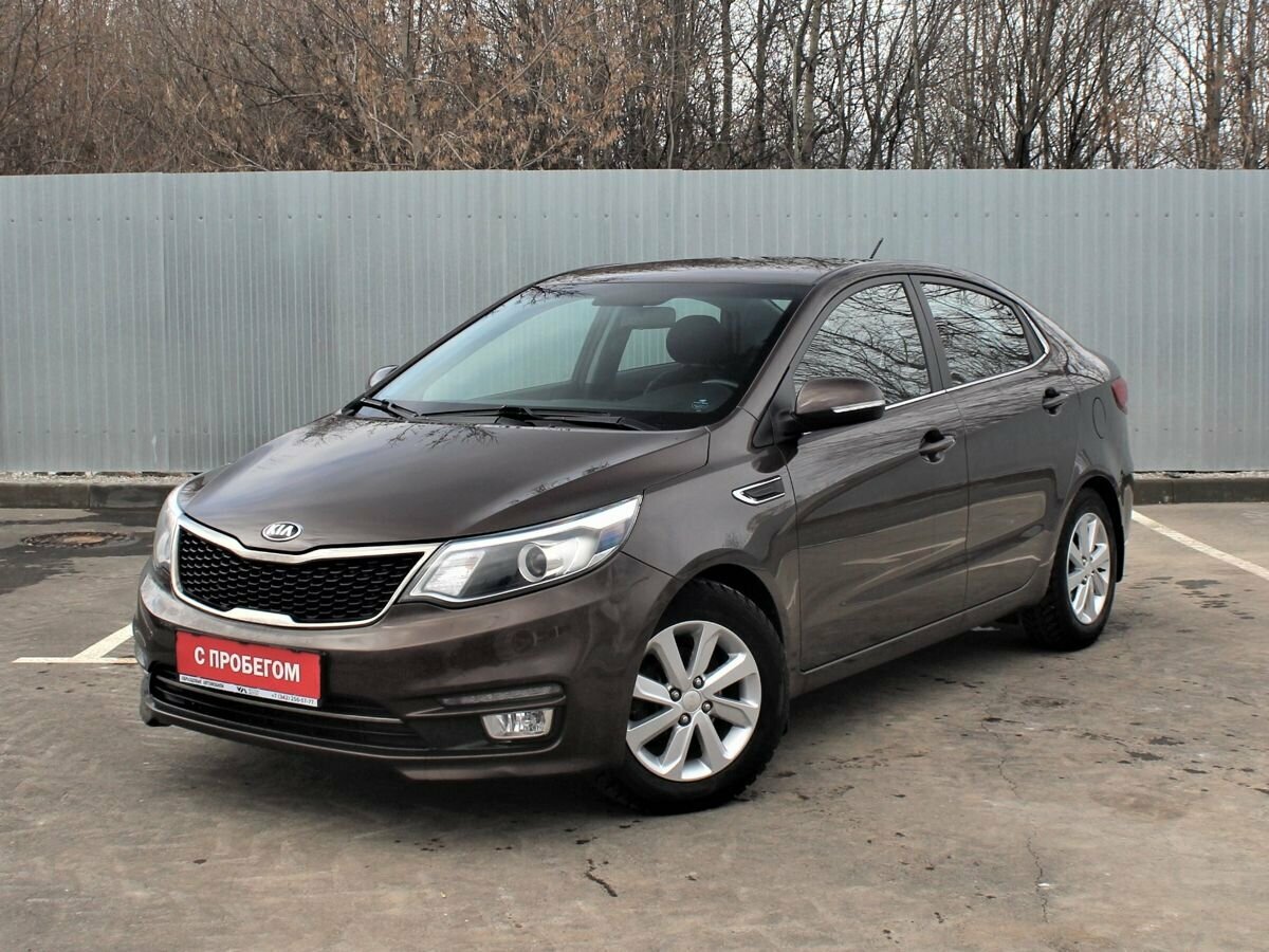 Купить б/у Kia Rio III Рестайлинг 1.6 MT (123 л.с.) бензин механика в ...
